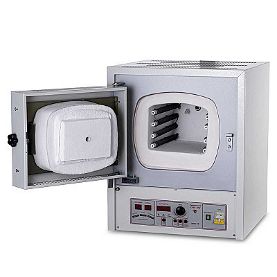 Муфельная печь ЭКПС-10 СПУ мод. 4106 (10 л, 1300 °C, многоступенчатый терморегулятор МКУ, без вытяжки)