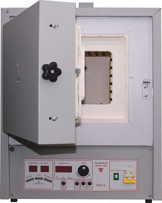 Муфельная печь ЭКПС-10 СПУ мод. 4009.Т (10 л, 1100 °C, многоступенчатый терморегулятор МКУ, с вытяжкой)