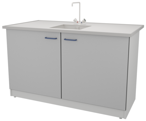 Стол-мойка ЛАБ-PRO МО40 150.80.90 РР