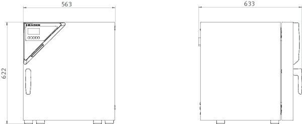 Сушильный шкаф Binder ED 53 Avantgarde.Line (57 л, 300°C) Сушильный шкаф Binder ED 53 Avantgarde.Line (57 л, 300°C) — изображение 3