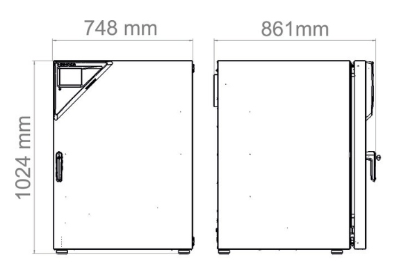 CO2-инкубатор Binder CBF 260 (9640-0025) CO2-инкубатор Binder CBF 260 (9640-0025) — изображение 3