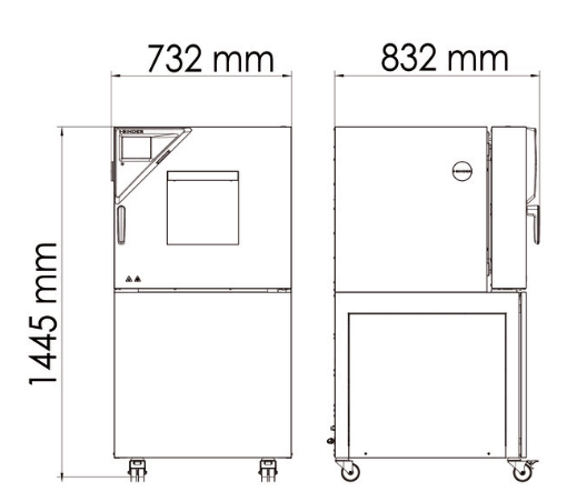Камера климатическая Binder MKF 56 (9020-0378) с переменными условиями Камера климатическая Binder MKF 56 (9020-0378) с переменными условиями — изображение 3